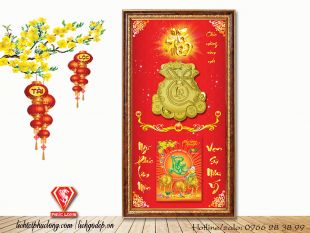 Lịch Gỗ Phù Điêu Hồ lô Đại Lộc