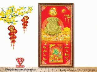 Lịch Gỗ Phù Điêu Hồ lô Đại Lộc